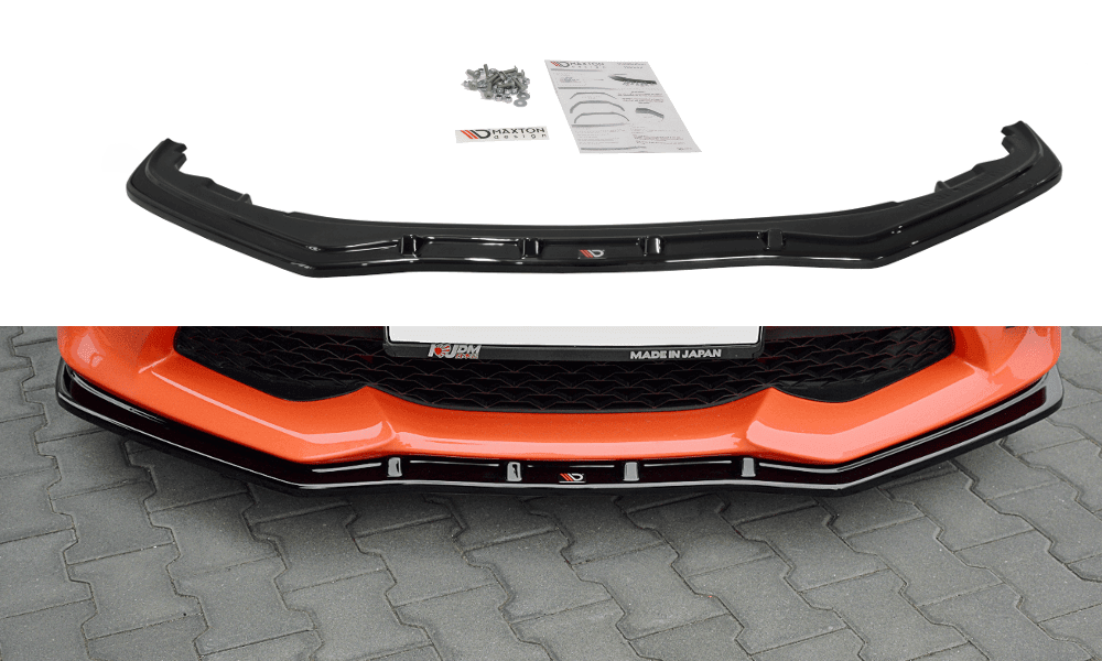 Front Splitter / Cup Schwert / Frontansatz V.3 für Toyota GT86 Facelift ZN6 von Maxton Design