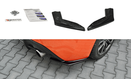 コテツページ Side rear diffuser extension V.1 for Toyota GT86 Facelift ZN6 from