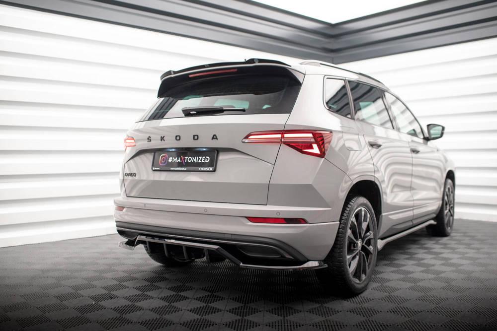 Spoiler Cap für Skoda Karoq Sportline NU7 Facelift von Maxton Design