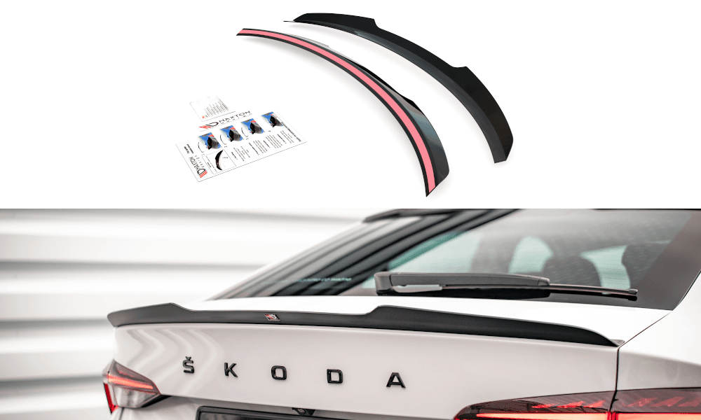 Spoiler Cap für Skoda Octavia MK4 Limousine von Maxton Design