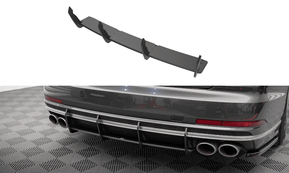 Zentraler Hinterer Splitter für Bentley Continental GT MK3 von Maxton Design