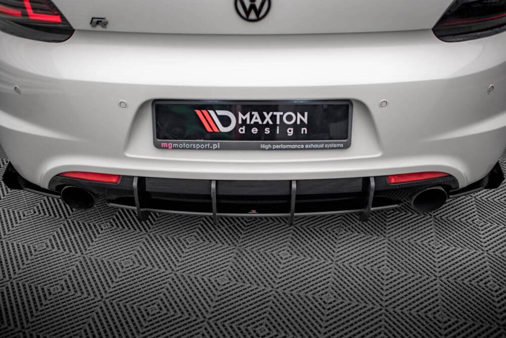 Zentraler Hinterer Splitter für Renault Clio RS-Line MK5 von Maxton Design