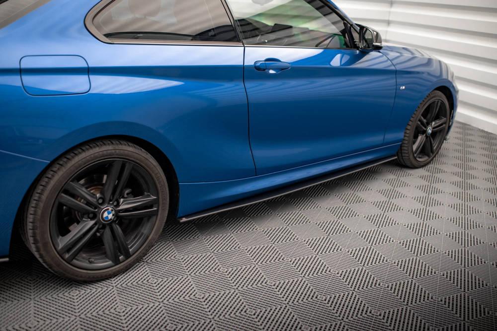 Seitenschweller Erweiterung Street Pro für BMW 2er F22 M-Paket von Maxton Design