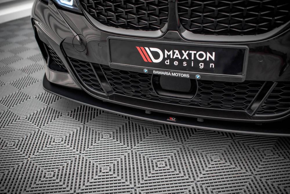 Front Lippe / Front Splitter / Frontansatz Street Pro für BMW 3er G20 / G21 M-Paket von Maxton Design