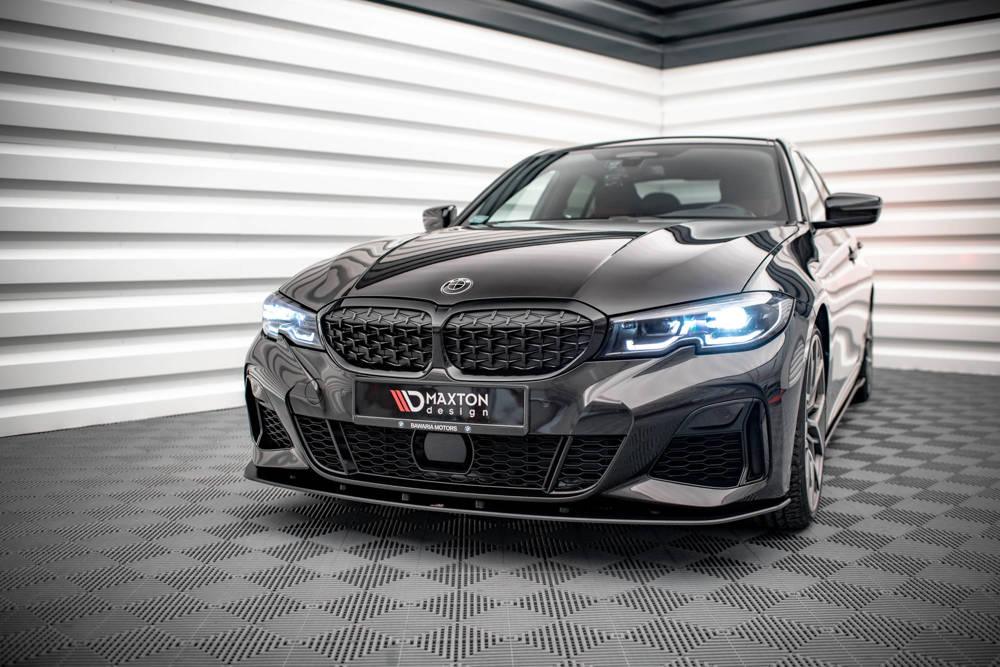 Front Lippe / Front Splitter / Frontansatz Street Pro für BMW 3er G20 / G21 M-Paket von Maxton Design