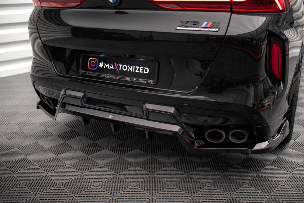 Zentraler Hinterer Splitter für BMW X6 M F96/G06 von Maxton Design