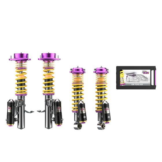 KW Gewindefahrwerk V4 Clubsport inkl. Stützlager für Toyota GT 86 Coupe (ZN6_, GC/GF) 03/2012-