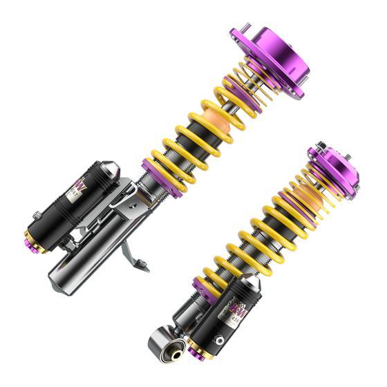 KW Gewindefahrwerk V4 Clubsport inkl. Stützlager für Toyota GT 86 Coupe (ZN6_, GC/GF) 03/2012-