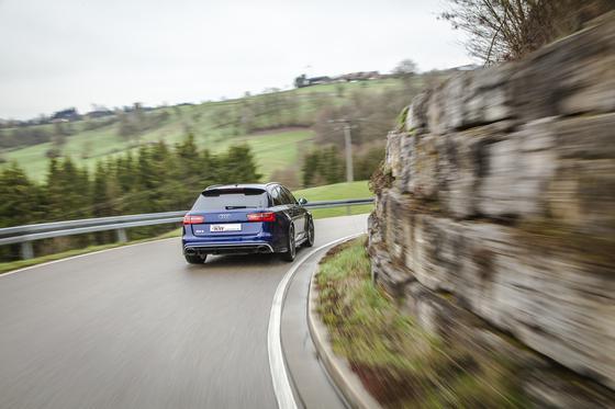 KW höhenverstellbare Gewindefedern für Audi RS6 Avant 4G C7
