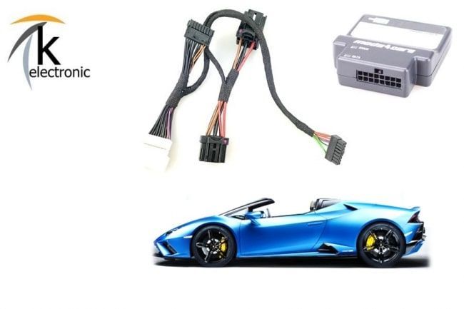 Lamborghini Huracan Spyder Verdeckmodul schließen mit Schlüssel