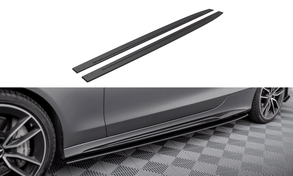 Seitenschweller Erweiterung für BMW 6 F13 M-Paket von Maxton Design