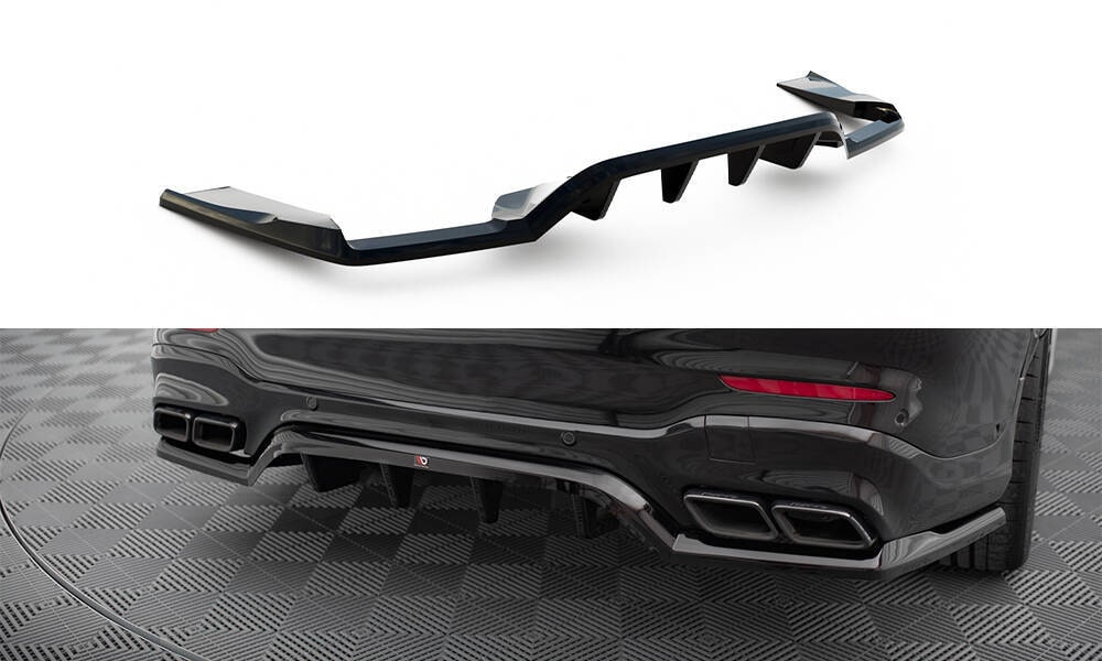 Zentraler Hinterer Splitter für Mercedes-Benz A45 AMG W176 von Maxton Design