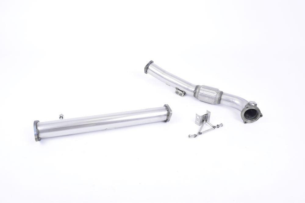 Milltek Downpipe ohne Kat für Ford Focus MK2 RS 2.5T 305PS ab 2009