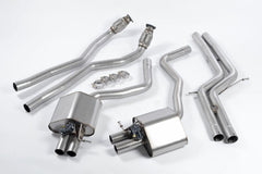 Système d'échappement sport Milltek de cat-back pour Audi RS6 C7 4.0 TFSI biturbo Quattro incl. Édition Performance à partir de 2013 Road+/Race