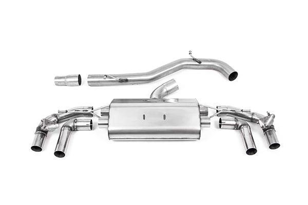 Milltek Sportabgasanlage ab Partikelfilter V2 für VW Golf Mk8 R 2.0 TSI 320PS (mit OPF) ab 2021 (Typ CD)