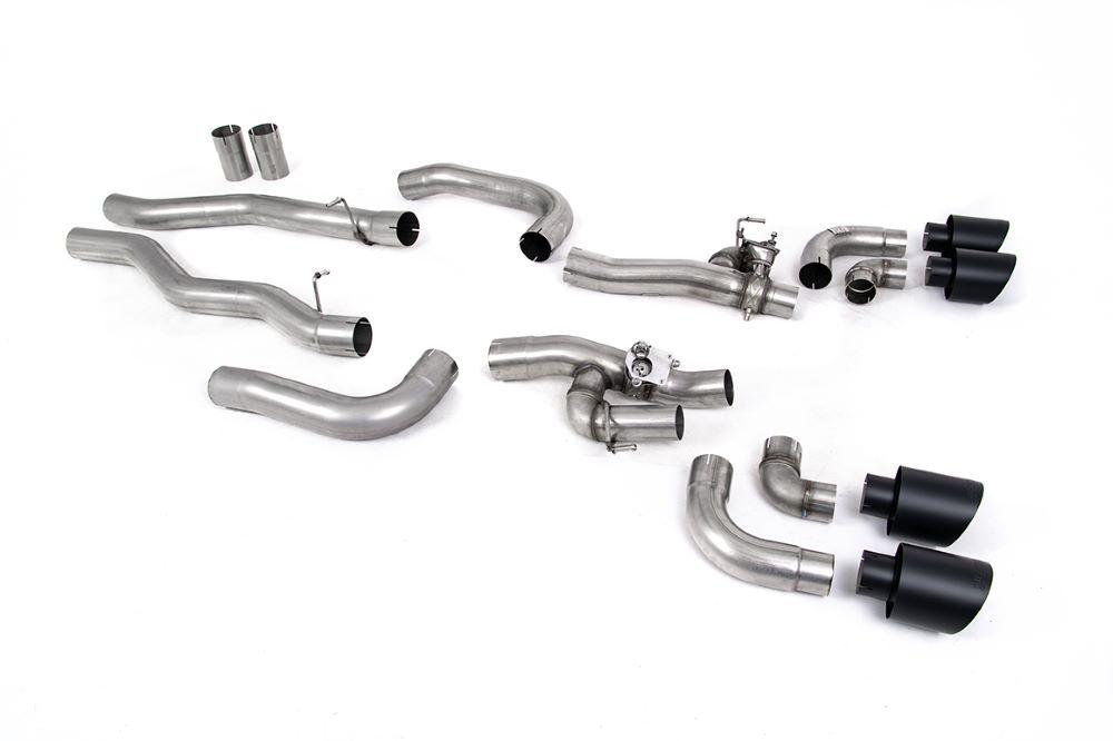 BMW M8 & M8 Competition 4.4l V8 Twin Turbo F91 & F92 Coupe & Cabrio Edelstahl Abgasanlage von Milltek Sport
