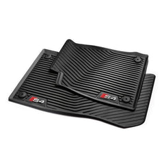 Originele Audi S4 (B9) rubberen vloermatten voor met S4-logo