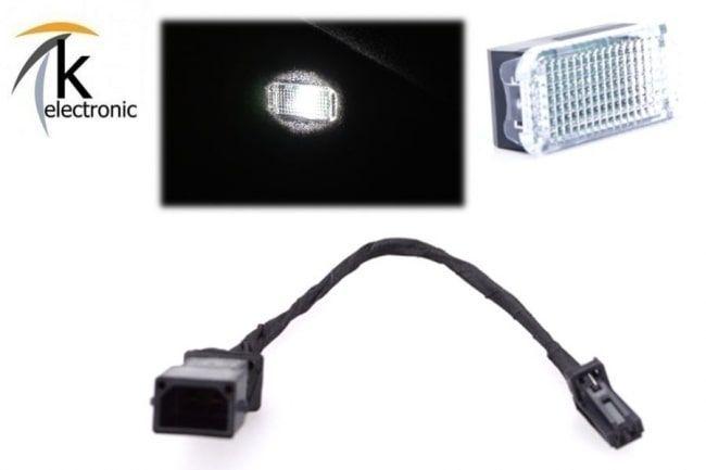 Skoda Kodiaq NS7 Kofferraumbeleuchtung Halogen auf LED Nachrüstpaket