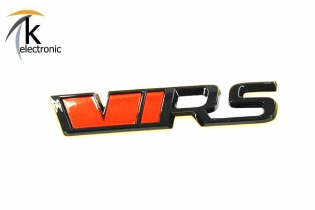 Skoda Kodiaq NS7 RS Emblem schwarz/rot Zeichen hinten