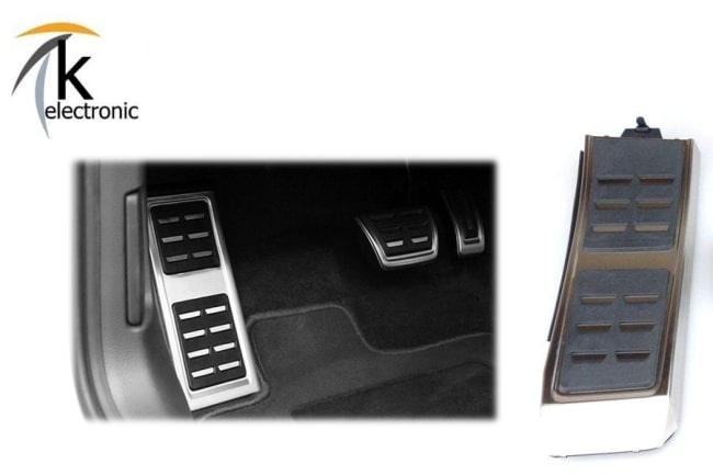 Skoda Octavia 5E Fußablage Fußstütze Edelstahl Nachrüstpaket