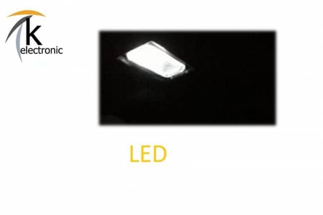 Skoda Octavia 5E Handschuhfachbeleuchtung Halogen auf LED Nachrüstpaket