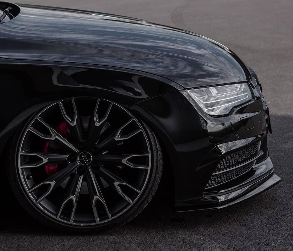 Front Lippe / Front Splitter / front approach for Audi S7 / A7 S-Line C7 Fl from Maxton Design