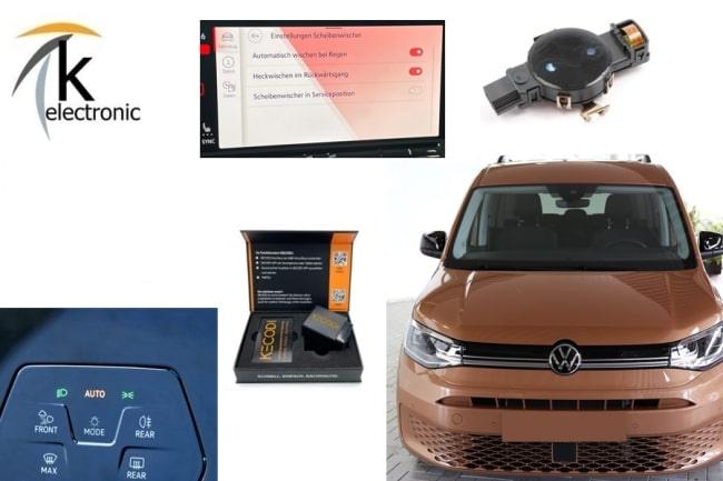 VW Caddy SB Regensensor mit Wischerautomatik Nachrüstpaket