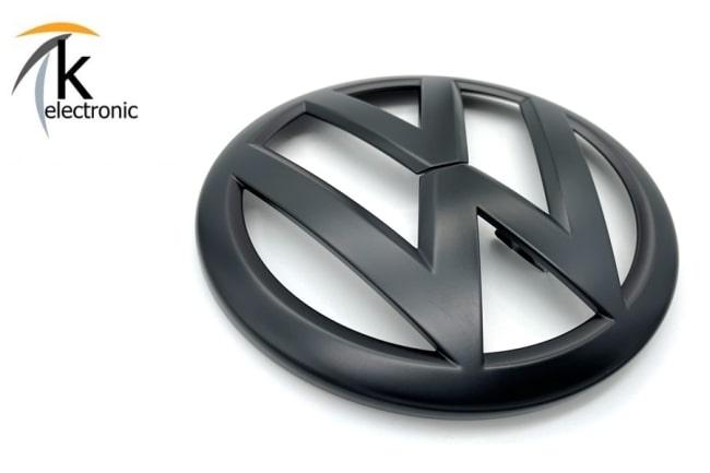 VW Golf 7 matt schwarzes Zeichen vorne