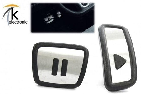 フォルクスワーゲン　パーツ　純正Volkswagen Pedal cap set pedal caps stainless steel | manual gearbox | original