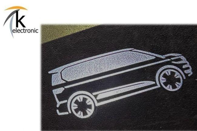 VW T7 Türbeleuchtung LED Projektor Original VW Logo Nachrüstpaket